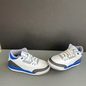 Size 7GS - Air Jordan 3 Retro Racer Blue MPN 398614-145